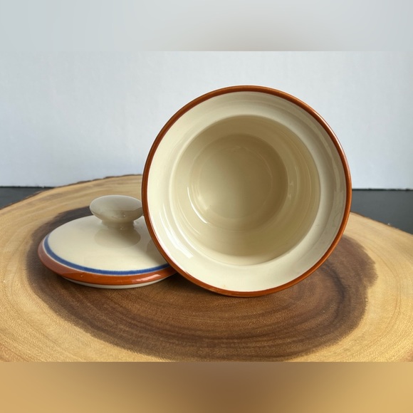 Franciscan Dinnerware, Calypso CREAMER  & SUGAR BOWL  VTG USA, circa 1978 - Picture 11 of 16